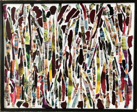 Papiercollage, 53 x 43,5cm